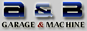 A & B Garage Logo